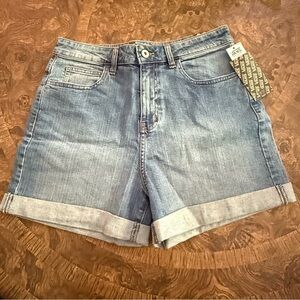 Vans NWT High Rise Cuffed Jean Shorts Sz 29